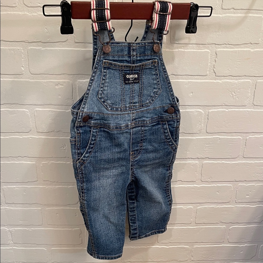 OshKosh B'gosh Classic Blue Baby Overalls